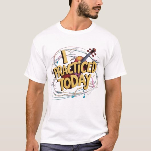 バイオリン Tシャツ (正面)