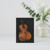 バイオリンATC 名刺 (スタンド正面)