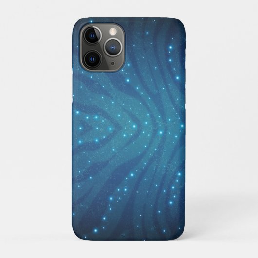 バイオルミネッセント ブルー エイリアン スキン パターン - アバター Case-Mate iPhoneケース (裏)