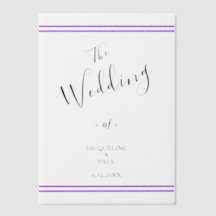 バイオレストライプー結婚ズの花婿