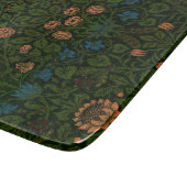 バイオレットとオダマキ(植物)(ウィリアム・モリス著) カッティングボード (角)