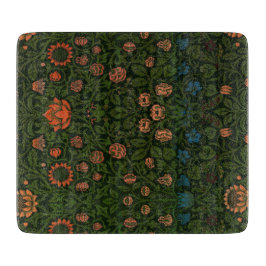 バイオレットとオダマキ（植物）（ウィリアム・モリス著） カッティングボード