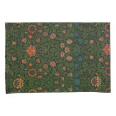 バイオレットとオダマキ(植物)(ウィリアム・モリス著) 枕カバー (正面右)