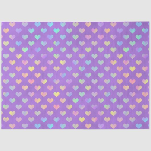 バイオレットとレインボーズシリーズデザイン3 薄葉紙 (正面)