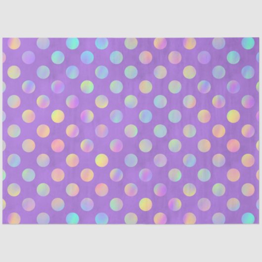 バイオレットとレインボーズシリーズデザイン8 薄葉紙 (正面)