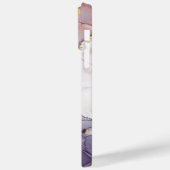 バイオレットと金ゴールド大理石 Case-Mate iPhoneケース (裏面 / 左)