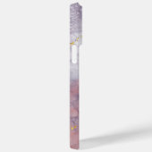 バイオレットと金ゴールド大理石 Case-Mate iPhoneケース (裏面 / 右)