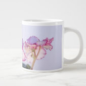 バイオレットによっては20のozのジャンボマグ-ボール--が開花します ジャンボコーヒーマグカップ (右)