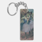 バイオレットのエドガー・ドガ|のダンサー キーホルダー (正面左)