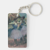 バイオレットのエドガー・ドガ|のダンサー キーホルダー (裏面)