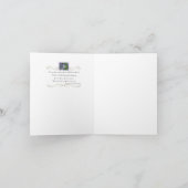 バイオレットのメッセージカード カード (内部)