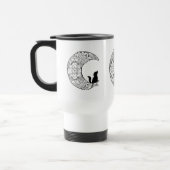 バイオレットの月のタンブラー トラベルマグ (左)