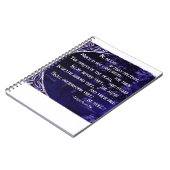 バイオレットの死者の精神 ノートブック (左側)