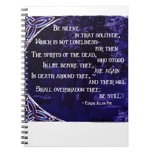 バイオレットの死者の精神 ノートブック (正面)