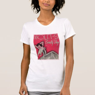 バイオレットの美容室のTシャツ Tシャツ