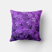 バイオレットの装飾用クッション クッション (裏面)