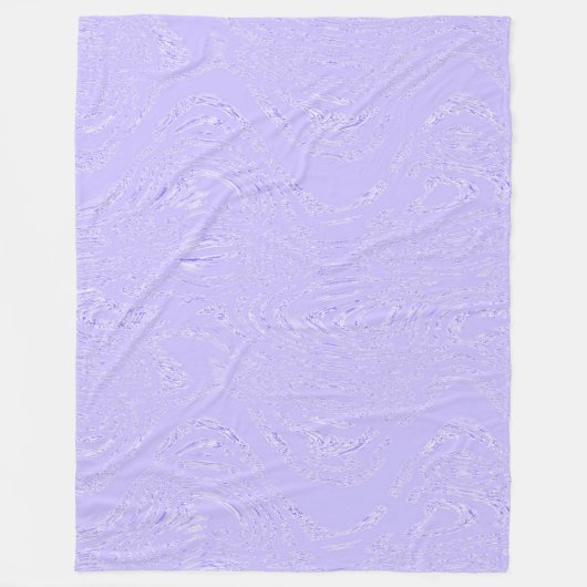 バイオレットアイスブランケット フリースブランケット (正面)