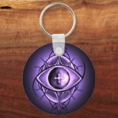 バイオレットアイデザイン キーホルダー (正面)