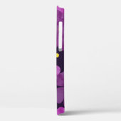 バイオレットウィスパー：フローラ水彩エレガンス Case-Mate iPhoneケース (裏面 / 左)