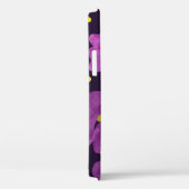 バイオレットウィスパー：フローラ水彩エレガンス Case-Mate iPhoneケース (裏面 / 右)