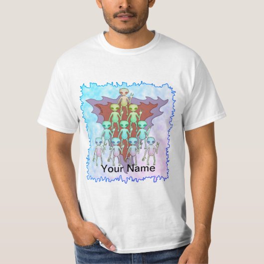 バイオレットエイリアントライアングル Tシャツ (正面)