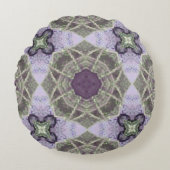 バイオレットオリーブ ラウンドクッション (正面)
