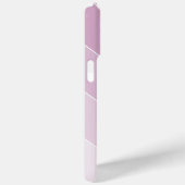 バイオレットオンブレストライプー Case-Mate iPhoneケース (裏面 / 右)