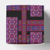 バイオレットオーロラステンドグラス御賞箱 フェイバーボックス (上部)