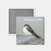 バイオレットグリーンツバメ マグネット (正面/裏面)