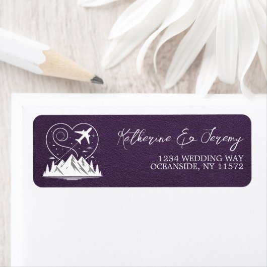 バイオレットコロラドパスポート ラベル (インサイチュ)