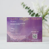 バイオレットスカイ金ゴールドムーンエンクロージャカード エンクロージャーカード (スタンド正面)