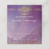 バイオレットスカイ金ゴールドムーン プレイスカード (外部開封)