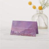 バイオレットスカイ金ゴールドムーン プレイスカード (正面)