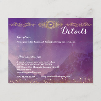 バイオレットスカイ ゴールドムーン 封入カード エンクロージャーカード