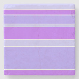 バイオレットストライプ ストーンコースター