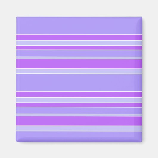 バイオレットストライプ マグネット (正面)