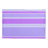 バイオレットストライプ 枕カバー (裏面)