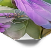 バイオレットタフテッドジェイファンタジー鳥 ポスター (コーナー)