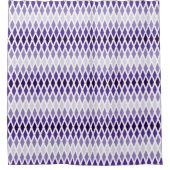 バイオレットダイヤグラデーションモンド シャワーカーテン (正面)