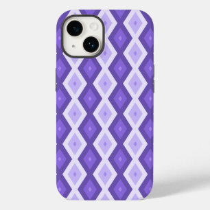 バイオレットダイヤモンドパターン Case-Mate iPhone 14ケース