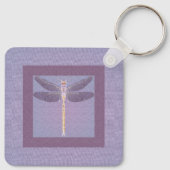 バイオレットドラゴンフライキーチェーン キーホルダー (裏面)