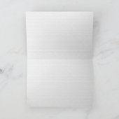 バイオレットハミングバードグリーティングカード カード (内部)