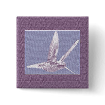 バイオレットハミングバードボタン