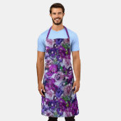 バイオレットバラガーデン エプロン (着用した状態)