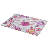 バイオレットバラ カッティングボード (角)