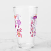 バイオレットバラ タンブラーグラス (左)