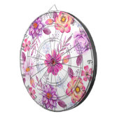 バイオレットバラ ダーツボード (正面右)