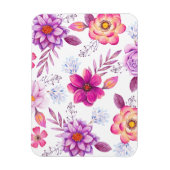 バイオレットバラ マグネット (縦)