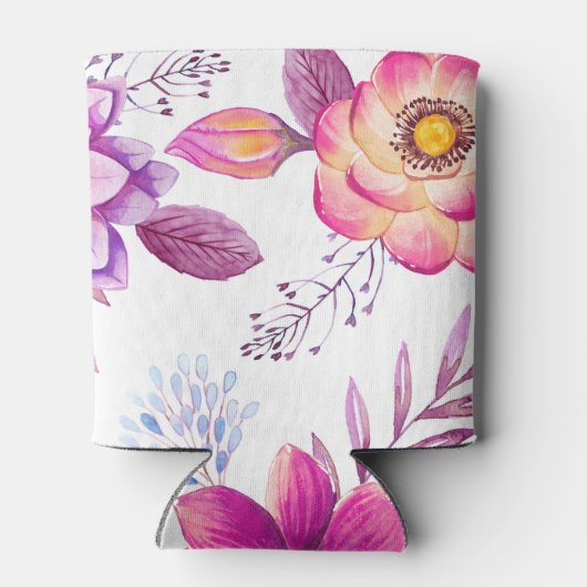 バイオレットバラ 缶クーラー (裏面)