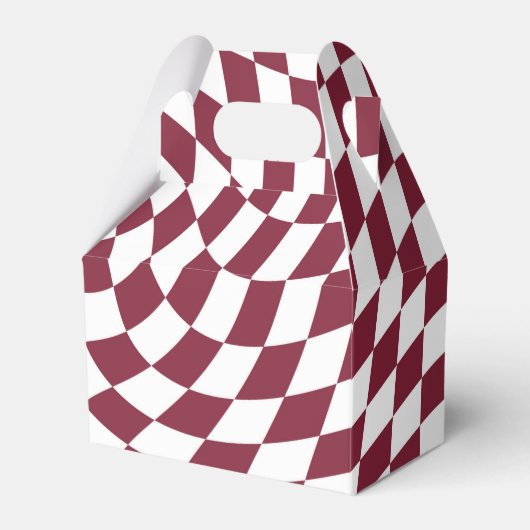 バイオレットバ結婚ルガンディのコレクシ市松模様にョン フェイバーボックス (正面サイド)